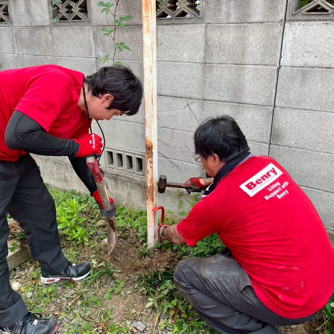 ⭐杭抜き作業⭐