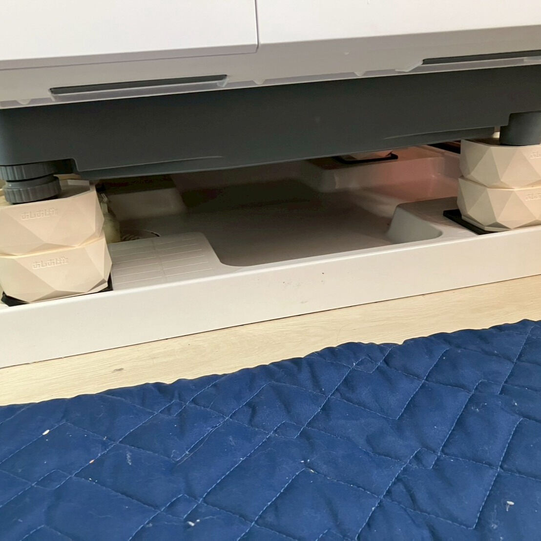 ⭐洗濯機の脚設置⭐